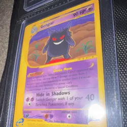 Pokemon Gengar 048/165 Expedition Base Set Rare Stage 2 Card 90 HP - Image 2