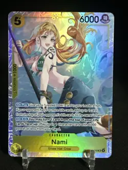 Nami EB03-053 Super Rare Extra Booster Heroines Edition One Piece Card English - Image 1