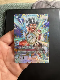 Son Goku FB09-037 Alternate Art Dual Evolution Dragon Ball Card English Fusion - Image 5