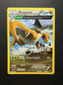 LP Dragonite 52/108 XY Roaring Skies Non Holo Rare Pokemon Card - Image 2