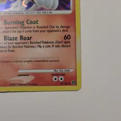 Entei 4/132 Secret Wonders Holo Rare Pokemon TCG Card 2007 English - Image 4