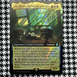 Mr. House, President and CEO - 949 Extended - Surge Foil MTG Fallout - Image 1