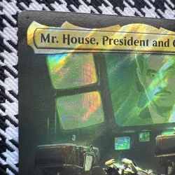 Mr. House, President and CEO - 949 Extended - Surge Foil MTG Fallout - Image 2