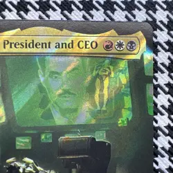 Mr. House, President and CEO - 949 Extended - Surge Foil MTG Fallout - Image 3