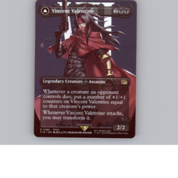 MTG - Vincent Valentine/ Galian Beast - Showcase - Free P+P - Image 1