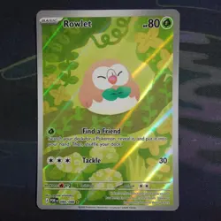 Rowlet 090/088 IR Pokemon Perfect Order Mint Condition - Image 1