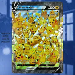 Pikachu V-UNION SWSH141 Jumbo Pokemon TCG Celebrations Promo Card NM-MINT☆ - Image 1