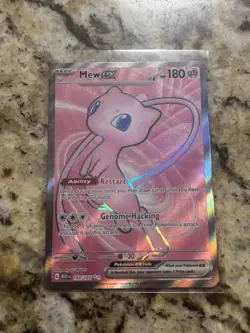 Pokemon TCG Mew ex 193/165 Sv: Scarlet & Violet 151 Ultra Rare Near Mint - Image 1