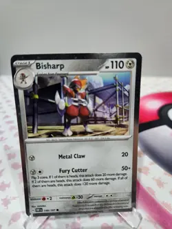 Pokemon TCG - Kingambit SVP130+Bisharp+Pawnard - Black Star Promo - NM/M - Image 4