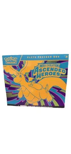 Pokemon TCG Ascended Heroes Elite Trainer Box ETB Sealed Fast Shipping - Image 1