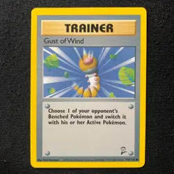 Pokemon TCG | Base Set 2 | Gust of Wind | 120/130 | LP BUY 2 CARDS GET 1 FREE!! - Image 1