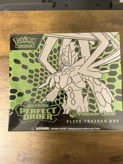Pokemon TCG Perfect Order Pokemon Center Elite Trainer Box ETB NEW (small tear) - Image 1