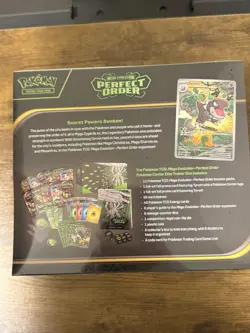 Pokemon TCG Perfect Order Pokemon Center Elite Trainer Box ETB NEW (small tear) - Image 5