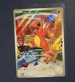 Pokemon TCG Charmander MEP Holo 038 2026 First Partner Illustration Collection - Image 1
