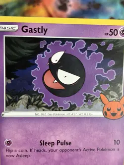 Gastly #55/198 Stamped Common Card Pokemon TCG Halloween Trick or Trade - Image 3