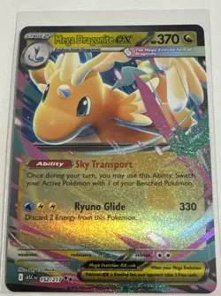 Mega Dragonite ex Double Rare Ascended Heroes 152/217 Near Mint Pokemon - Image 1