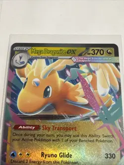 Mega Dragonite ex Double Rare Ascended Heroes 152/217 Near Mint Pokemon - Image 2
