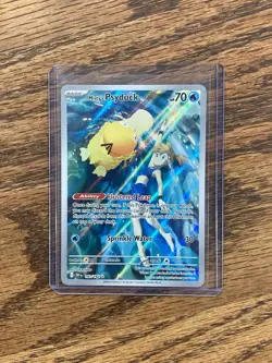 Pokemon Misty's Psyduck 193/182 Sv10 Destined Rivals Holo 70 HP Illustration Ra… - Image 1