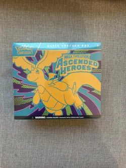 Pokemon TCG Ascended Heroes Elite Trainer Box ETB Sealed - Image 1