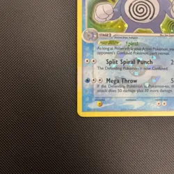 Poliwrath Reverse Holo Pokemon Card 11/112 EX Fire Red Leaf Green Set - Image 4