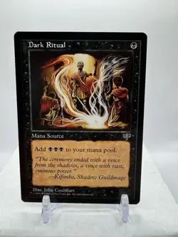 Dark Ritual - LP #116 Mirage Magic the Gathering MTG - Image 1