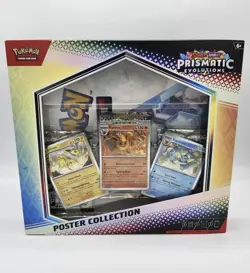 Pokemon TCG SV8.5 Prismatic Evolutions Poster Collection Box Sealed X2 Boxes - Image 1