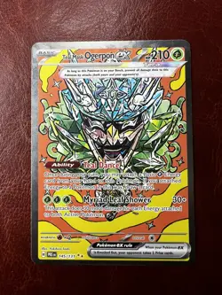 Teal Mask Ogerpon ex 145/131 - Prismatic Evolutions - Pokemon - NM - Image 1