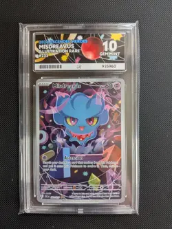 Pokemon TCG Misdreavus 233/217 | Ascended Heroes IR | Ace 10 Perfect Subs - Image 1