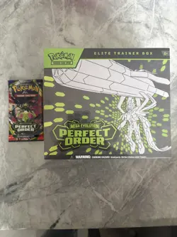 Pokemon Perfect Order ETB, Plus 1 BOOSTER PACK ALL New & Sealed - Image 1
