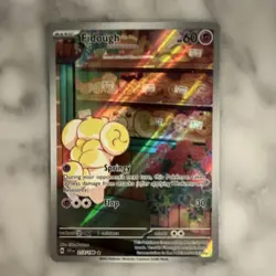 Pokemon TCG Fidough 217/198 SV01 Scarlet & Violet Illustration Rare Holo 60HP - Image 2