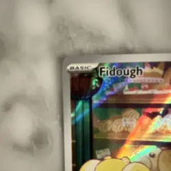 Pokemon TCG Fidough 217/198 SV01 Scarlet & Violet Illustration Rare Holo 60HP - Image 3