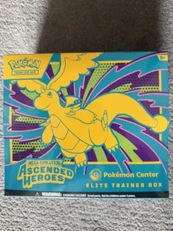 Pokemon TCG - Ascended Heroes Pokemon Center ETB Elite Trainer Box Sealed - NEW - Image 1