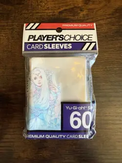 NEW Player's Choice Yu-Gi-Oh! 60ct White Card Sleeves BRAND NEW - Image 1