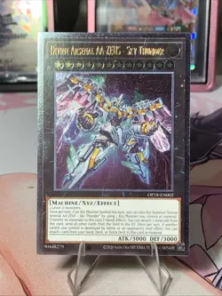 Divine Arsenal AA-ZEUS Sky Thunder OP18-EN002 Ultimate Rare - Image 1