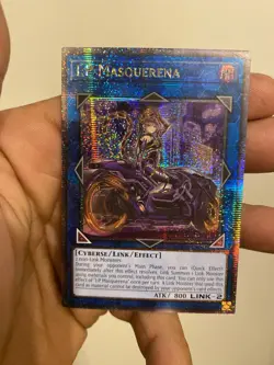 I:P Masquerena (Alt Art) Yugioh RA02-EN042 Quarter Century Secret Rare QCR MINT - Image 1
