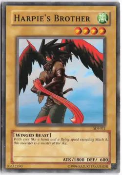 Yugioh - Harpie's Brother SDJ-011 Unlimited - Starter Deck: Joey - Image 1