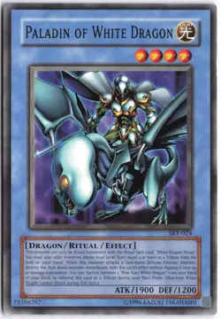 Yugioh - Paladin of White Dragon SKE-024 Unlimited - Starter Deck: Kaiba Evoluti - Image 1