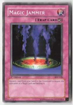 Yugioh - Magic Jammer SDP-048 1st Edition - Starter Deck: Pegasus - Image 1