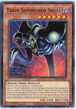 Yugioh - Toon Summoned Skull LDS1-EN055 1st Edition - Legendary Duelists: Season - Image 1