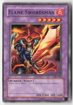 Yugioh - Flame Swordsman SDJ-024 Unlimited - Starter Deck: Joey - Image 1