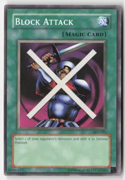 Yugioh - Block Attack SDJ-031 Unlimited - Starter Deck: Joey - Image 1