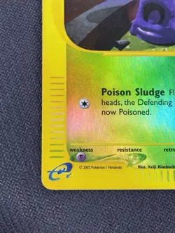 Pokemon TCG Grimer 79/147 Reverse Holo Aquapolis Pokemon Card Lightly Played - Image 5