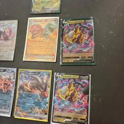 Random Pokemon Card Lot 7 Holos Ex And V Duplicate Nm Condition - Image 3