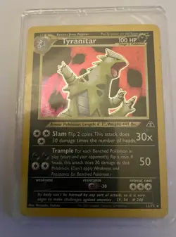 Tyranitar Neo Discovery Holo Card 12/75 Pokemon Card. Great Condition - Image 1