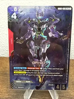 GFreD LR+ GD03-035 Steel Requiem Gundam TCG English NM Card Game - Image 1