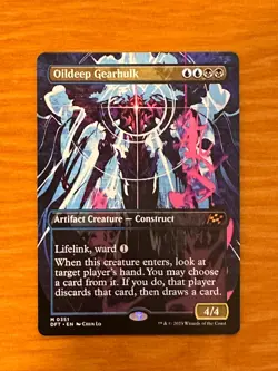 Oildeep Gearhulk - Aetherdrift - MTG Borderless - Image 1