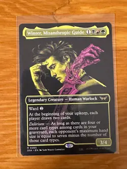 Winter, Misanthropic Guide - Duskmourn DSK - MTG Showcase - Image 1