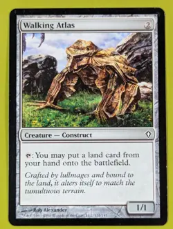 Walking Atlas x1 Worldwake 1x Magic the Gathering MTG - Image 1