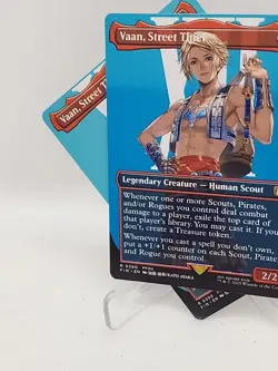 MTG Misprint Vaan, Street Thief Ink Saturation Error Final Fantasy *CCGHouse* RA - Image 3