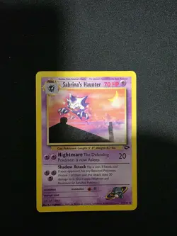 SABRINA'S HAUNTER - 55/132 - GYM CHALLENGE - UNLIMITED - POKEMON CARD - Image 1